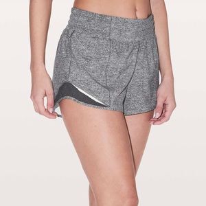 Lululemon high rise hotty hot shorts